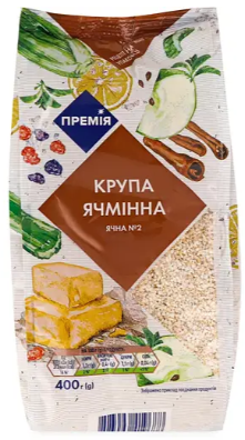 Крупа Премія ячмінна ячна №2 400 г